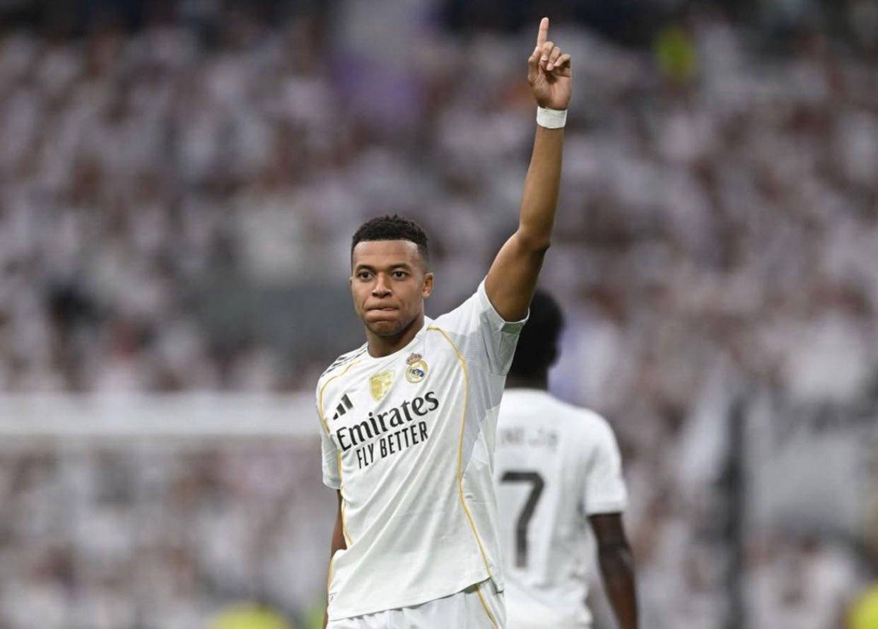 姆巴佩火力全开,皇马6连胜领跑西甲